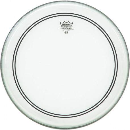 PARCHE POWERSTROKE 3 CLEAR REMO P/ BOMBO 22"