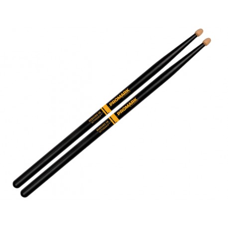 BAQUETAS PROMARK ''ACTIVEGRIP ACORN - REBOUND'' 5B HICKORY PUNTA MADERA