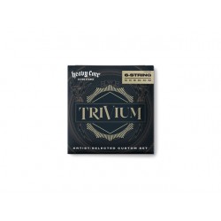 ENCORDADURA DUNLOP HEAVY ''TRIVIUM'' PARA GUITARRA ELECTRICA, NIQUEL, 0.010-0.052