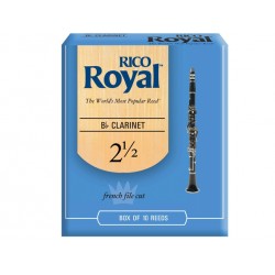 CAÑA ROYAL (UNIDAD) PARA CLARINETE SI BEMOL 2 1/2,