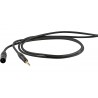CABLE DHS PROEL ONEHERO P/AUDIO XLR MACHO A 6.3MM STEREO 10MTS.