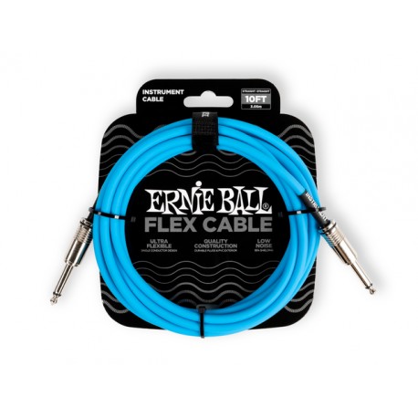 Ernie Ball 6081 Cavo Intrecciato per Strumenti Jack Dritto