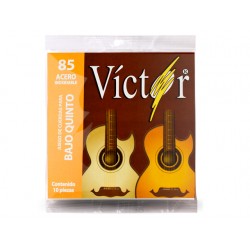 ENCORDADURA VICTOR PARA BAJO QUINTO, ACERO INOXIDABLE