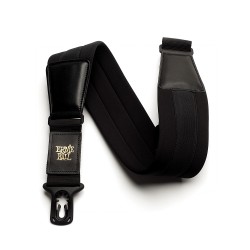 TAHALI ERNIE BALL ''POLYLOCK'' ANCHO, NEOPRENO NEGRO