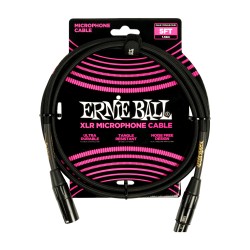 Cable de micrófono XLR trenzado 1.5 m  Negro