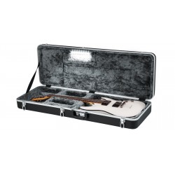 ESTUCHE GATOR CON LUZ LED P/GUITARRA GC-ELECTRIC-LED