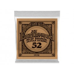 CUERDA SUELTA 0.052 ERNIE BALL EARTHWOOD PARA GUITARRA ACUSTICA, BRONCE