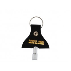 LLAVE POWER BEAT PARA BATERIA CON LLAVERO DE PIEL