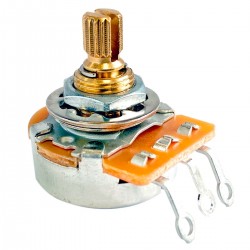 POTENCIOMETRO AXLABS LINEAL CAÑA CORTA 250K 3/4 TONO