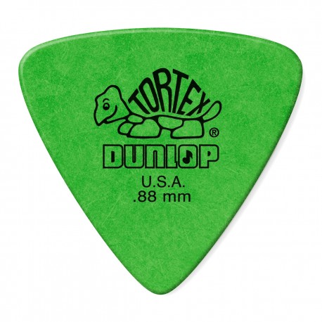 PUA DUNLOP TORTEX TRIANGULO .88 VERDE