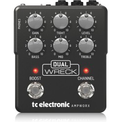 PREAMPLIFICADOR T.C. MOD. DUAL WRECK PREAMP