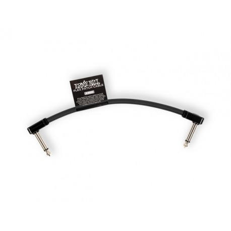 CABLE ERNIE BALL 0.1524 MTS., NEGRO (ANGULADO/ANGULADO)