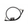 CABLE ERNIE BALL 0.6096 MTS., NEGRO (ANGULADO/ANGULADO)