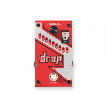PEDAL DE EFECTO DIGITECH DROP CON ADAPTADOR