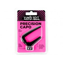 CAPOTASTO ERNIE BALL ''PRECISION'' PARA GUITARRA, NEGRO