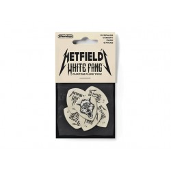 PUA DUNLOP ''JAMES HETFIELD - WHITE FANG'' (6 PZAS.)