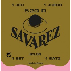ENCORDADURA SAVAREZ ''TRADICIONAL'' PARA GUITARRA CLASICA (TENSION NORMAL)