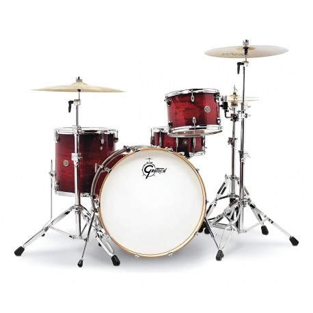 BATERIA GRETSCH CATALINA CLUB ROCK SIN STANDS Gloss Crimson Burst