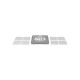 SORDINAS REMO CROWN CONTROL GELS, (8 PIEZAS) TRANSPARENTE