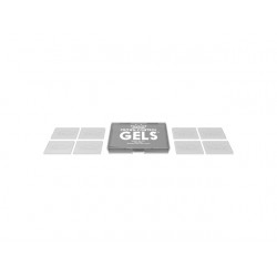 SORDINAS REMO CROWN CONTROL GELS, (8 PIEZAS) TRANSPARENTE