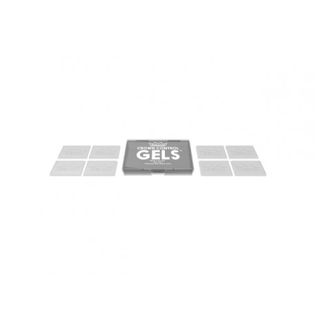 SORDINAS REMO CROWN CONTROL GELS, (8 PIEZAS) TRANSPARENTE