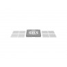 SORDINAS REMO CROWN CONTROL GELS, (8 PIEZAS) TRANSPARENTE
