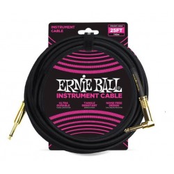 CABLE P/ INSTRUMENTO RECUBIERTO ANGULADO RECTO ERNIE BALL